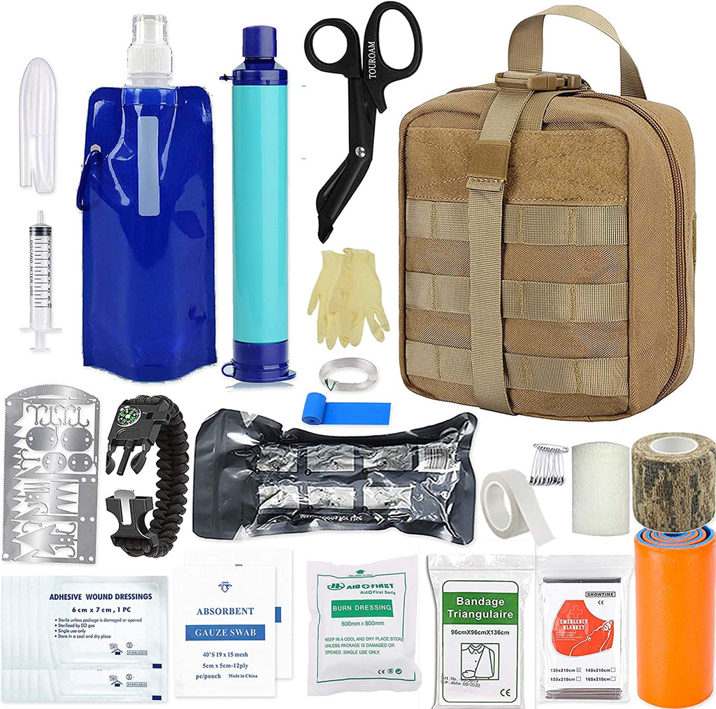 New Product Survival Gear Kit Emergency and Equipment Rescue Outdoor  Medical Full Set First Aid Bag - China Survival Kit, Survival Gear Bag
