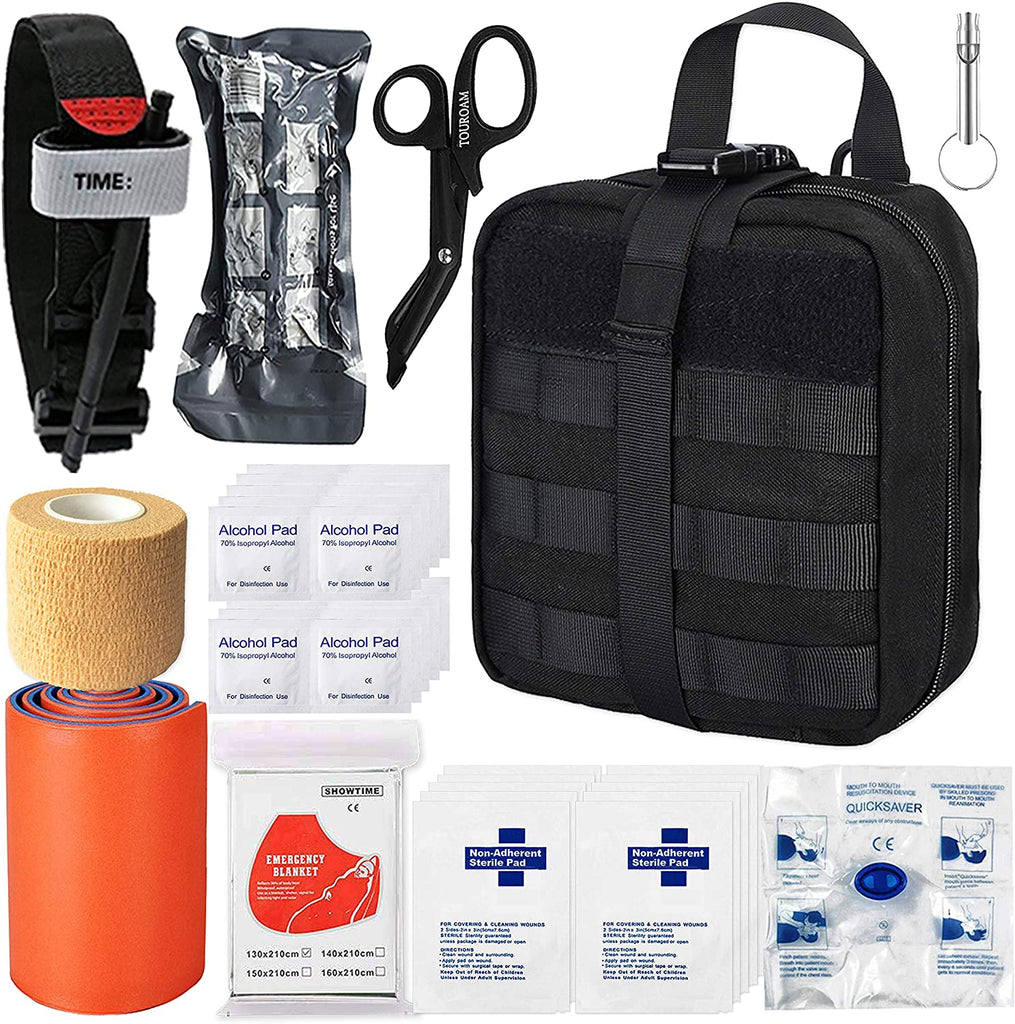 EMT Molle Pouch/ IFAK Pouch - Medical First Aid Kit Utility Pouch