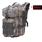 50L Large Capacity Tactical Backpack Military Army Molle Bag Outdoor EDC Assault Pack for Trekking Camping Hunting Bag