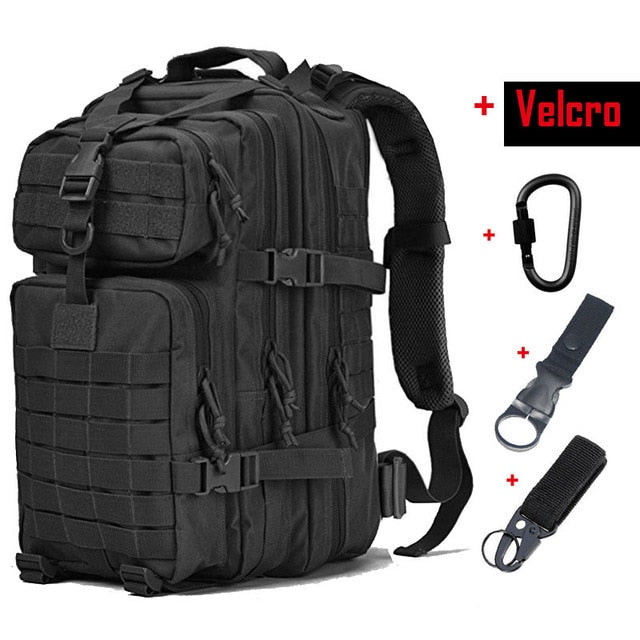 50L Large Capacity Tactical Backpack Military Army Molle Bag